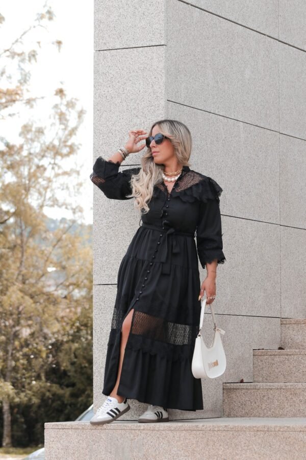Vestido Preto Comprido