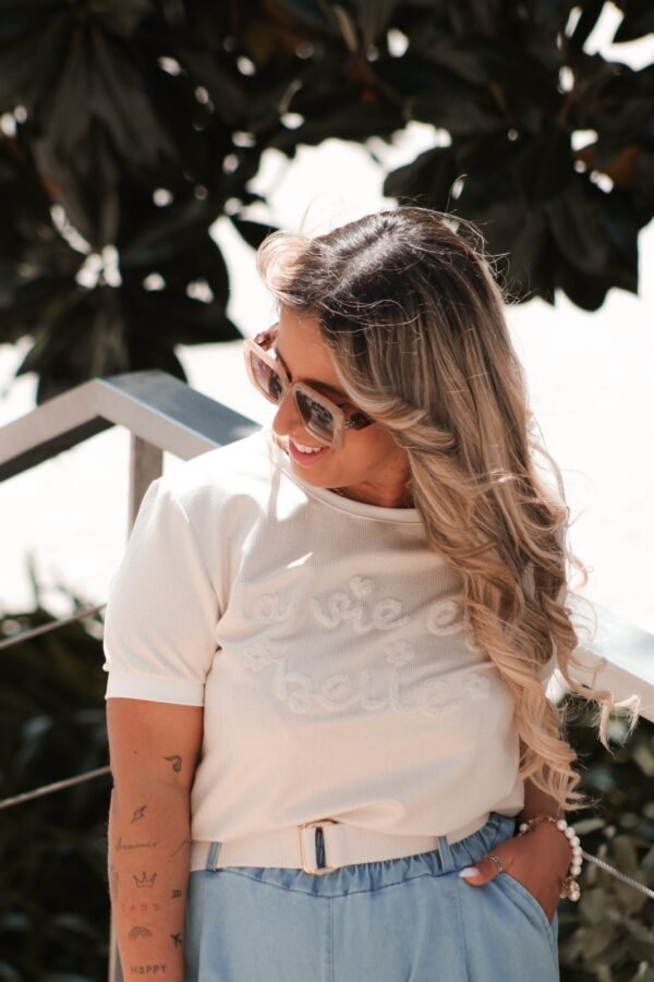 T-shirt  A Vie est Belle - Image 3