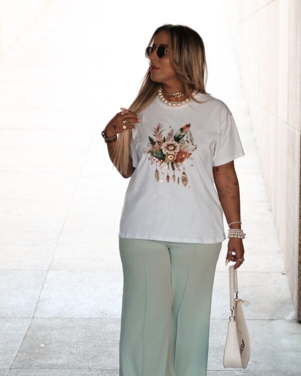 T-shirt Folhas