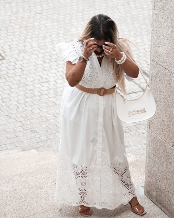 Vestido Branco Renda