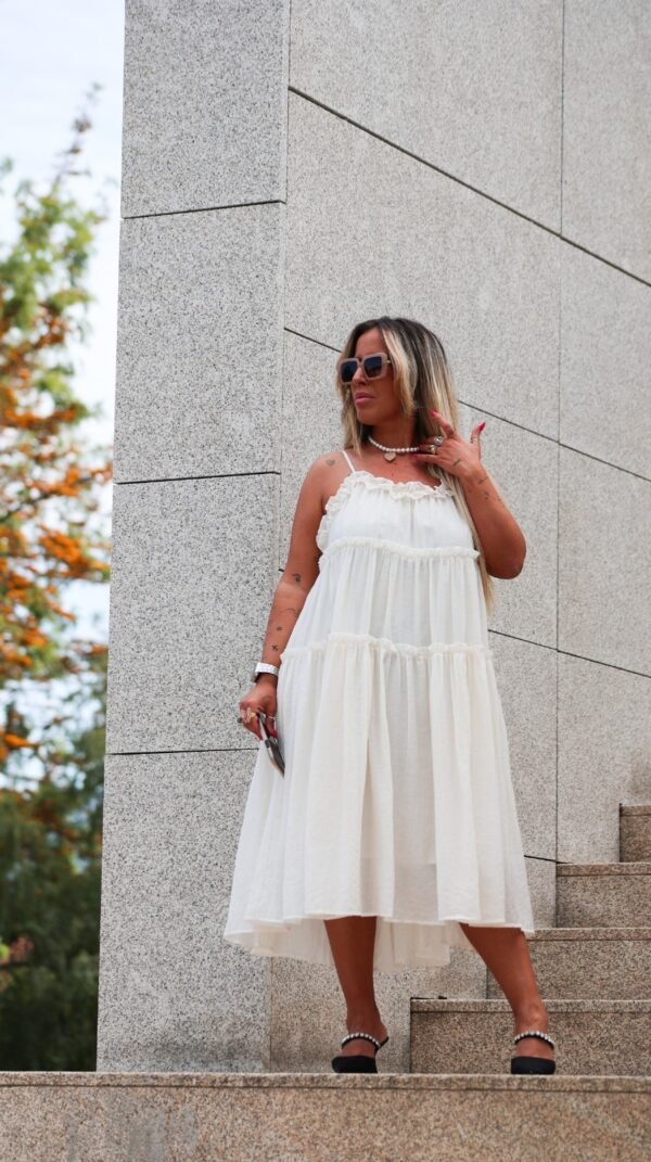 Vestido Bege