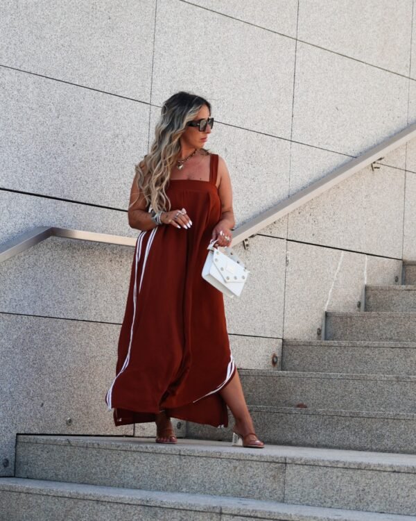 Vestido c/ Riscas