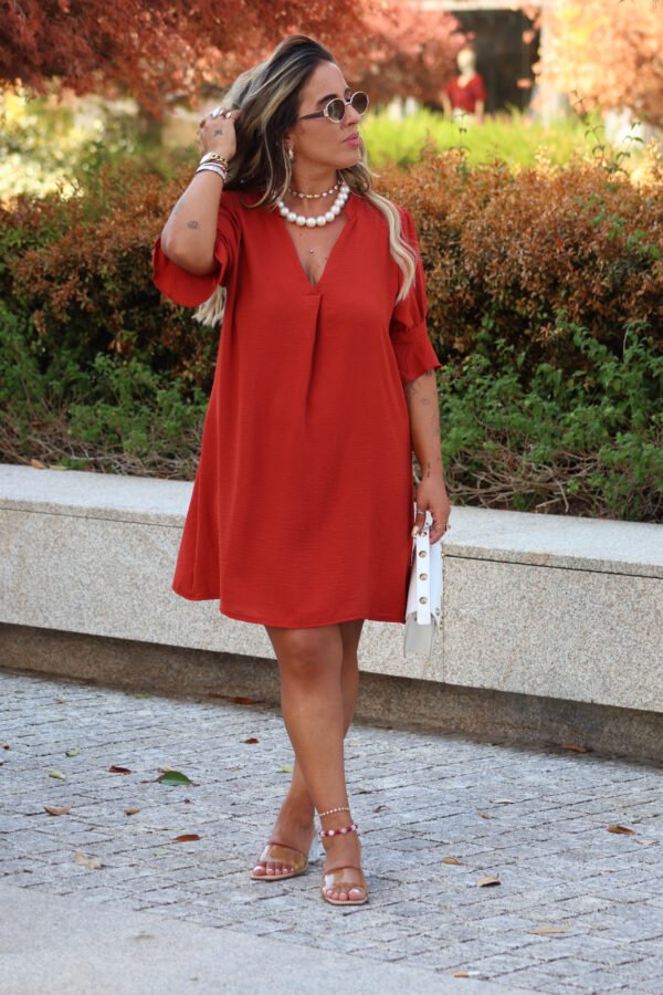 Vestido Coral