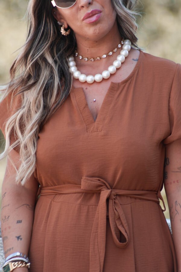 Vestido Camel - Image 5