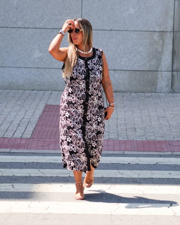 Vestido Preto C/Padrão - Image 4